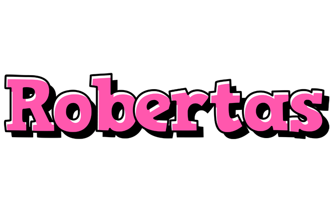 Robertas girlish logo