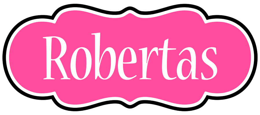 Robertas invitation logo