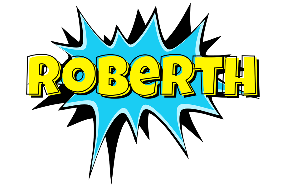 Roberth amazing logo