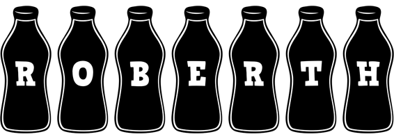 Roberth bottle logo