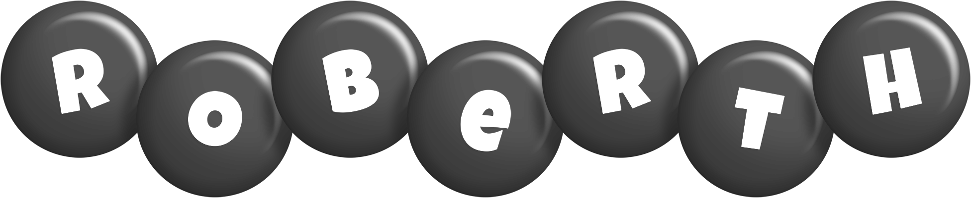Roberth candy-black logo