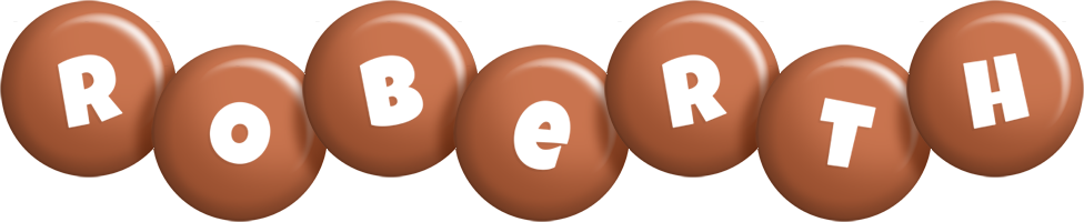 Roberth candy-brown logo