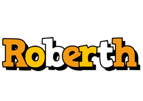 Roberth cartoon logo