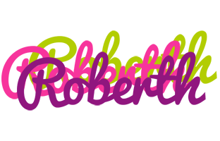 Roberth flowers logo