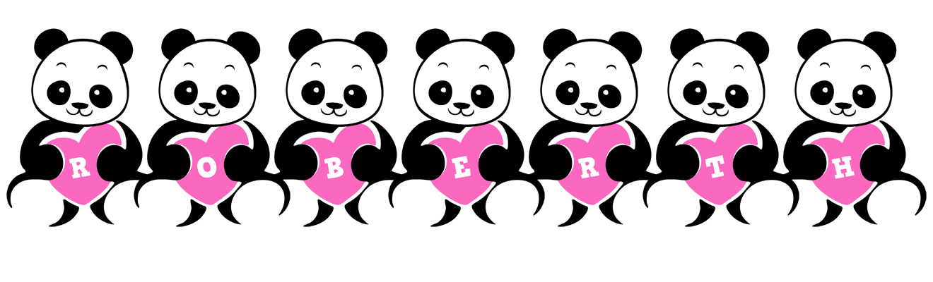 Roberth love-panda logo