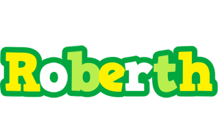 Roberth soccer logo