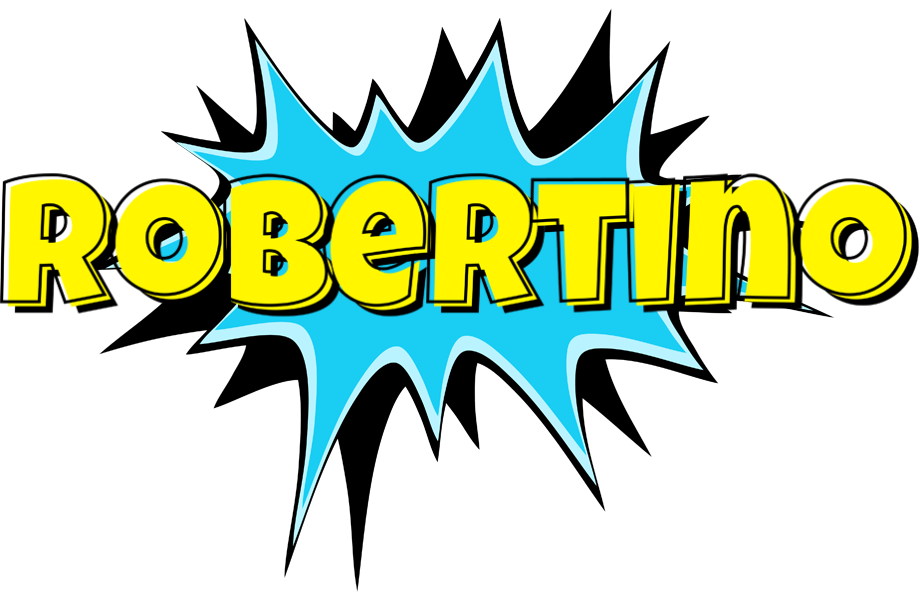 Robertino amazing logo