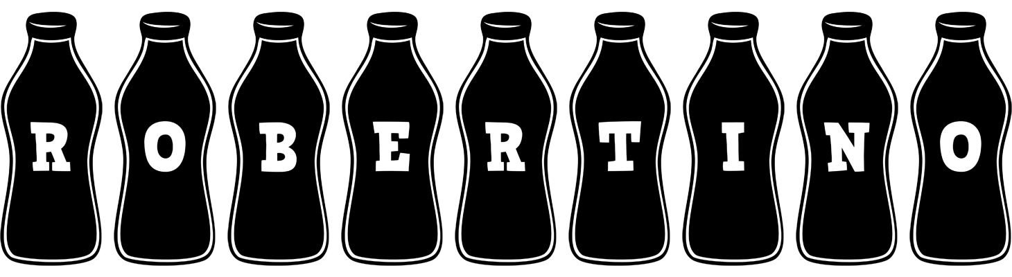 Robertino bottle logo