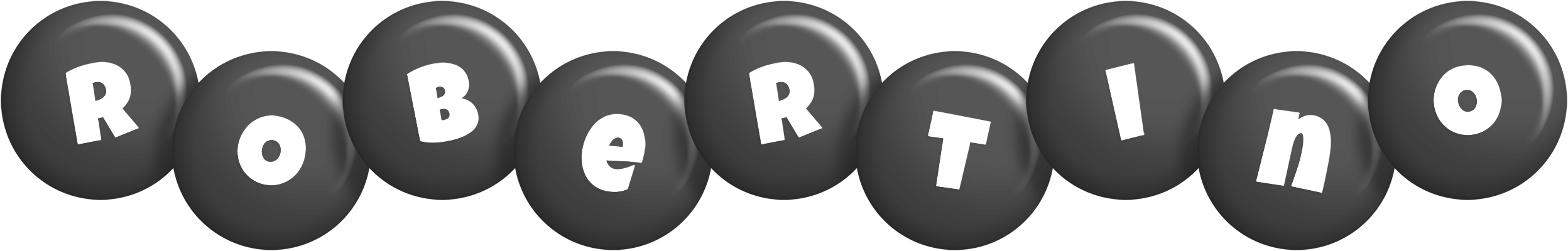 Robertino candy-black logo