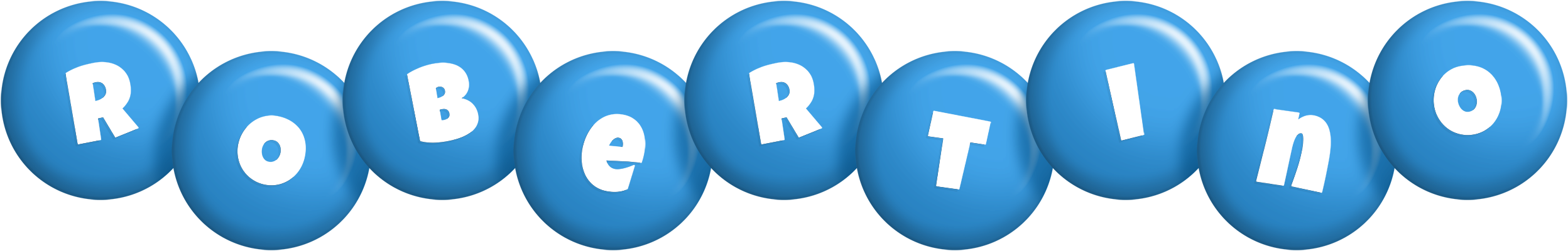 Robertino candy-blue logo