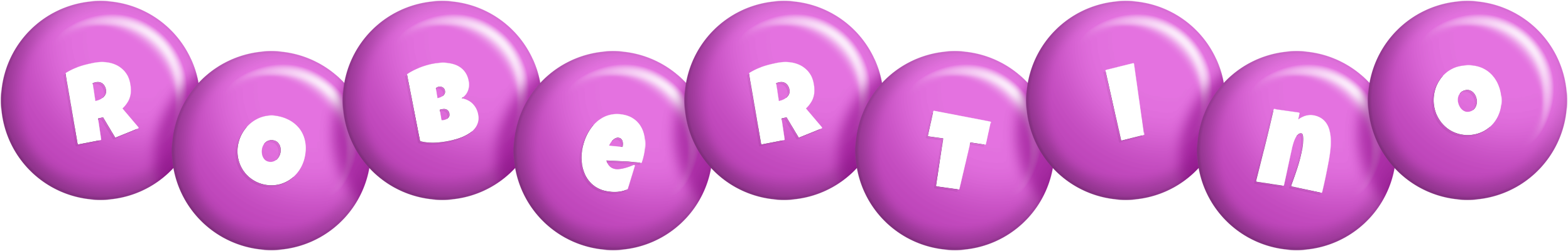 Robertino candy-purple logo