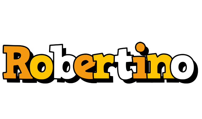 Robertino cartoon logo