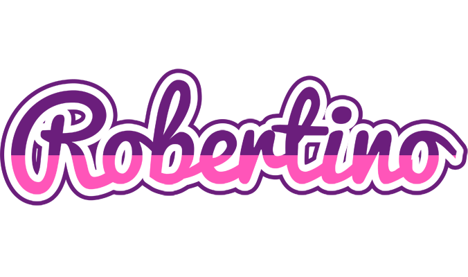 Robertino cheerful logo