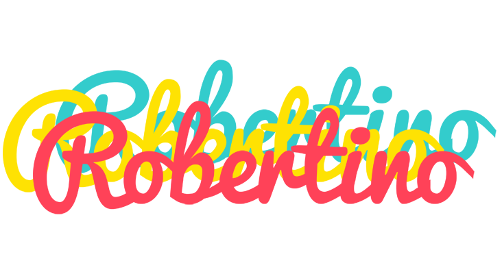 Robertino disco logo