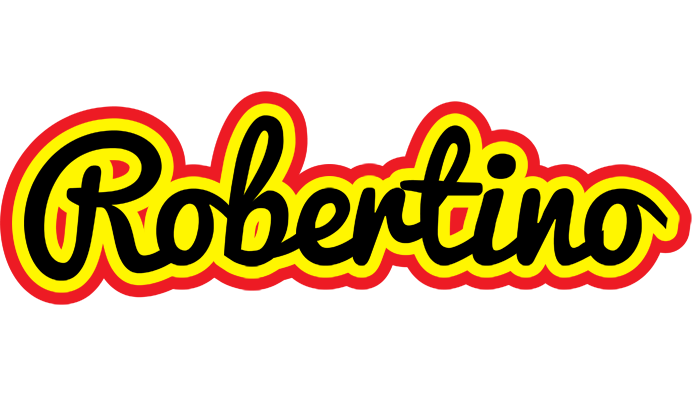 Robertino flaming logo