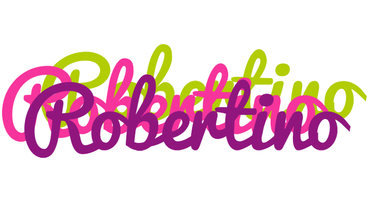 Robertino flowers logo