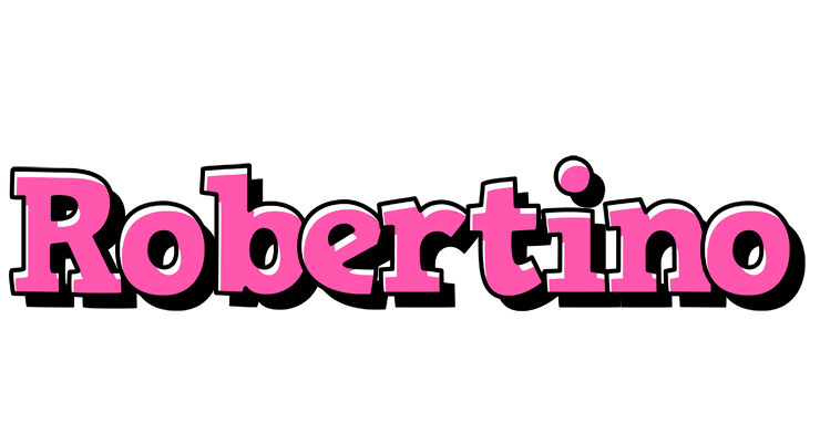 Robertino girlish logo