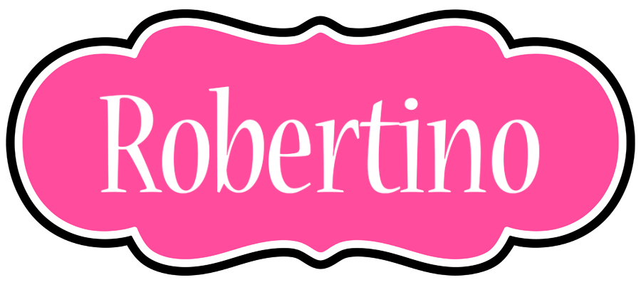 Robertino invitation logo