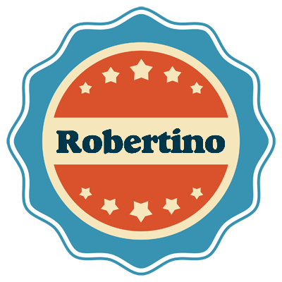 Robertino labels logo