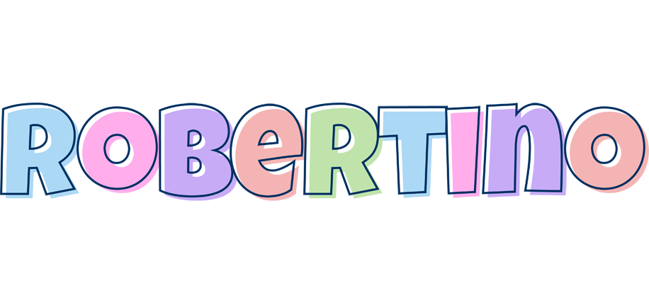 Robertino pastel logo