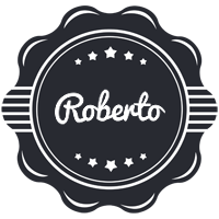 Roberto badge logo