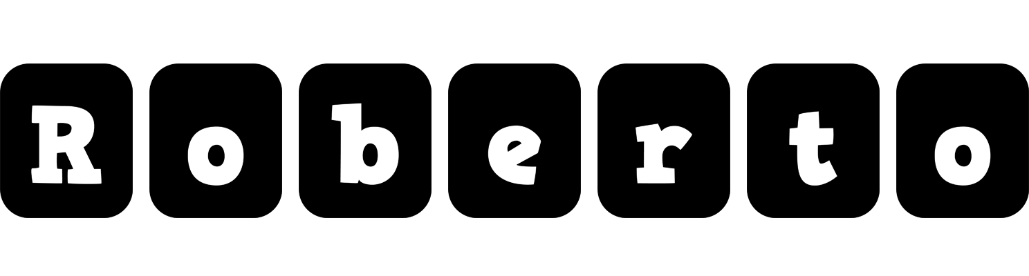 Roberto box logo