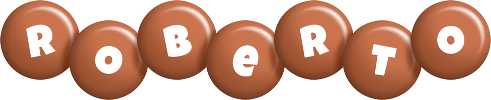 Roberto candy-brown logo