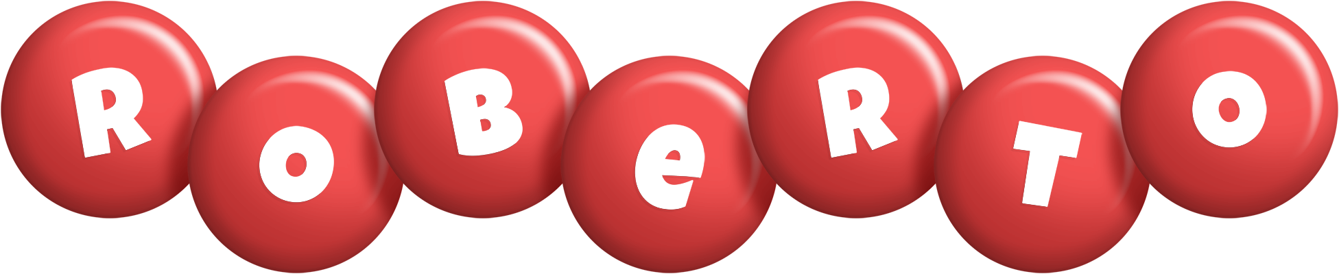 Roberto candy-red logo