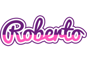 Roberto cheerful logo
