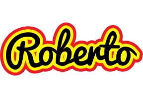 Roberto flaming logo