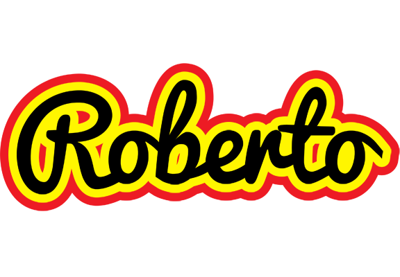 Roberto flaming logo