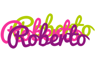 Roberto flowers logo