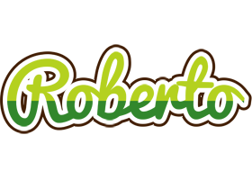 Roberto golfing logo