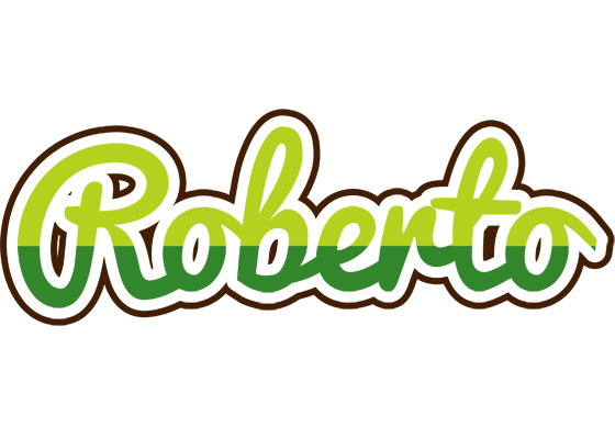 Roberto golfing logo