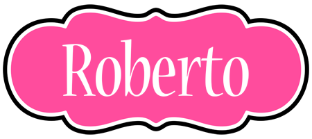 Roberto invitation logo