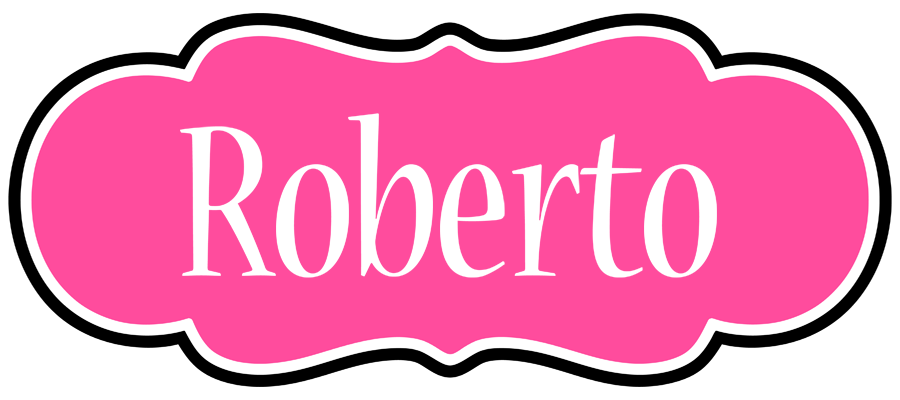 Roberto invitation logo