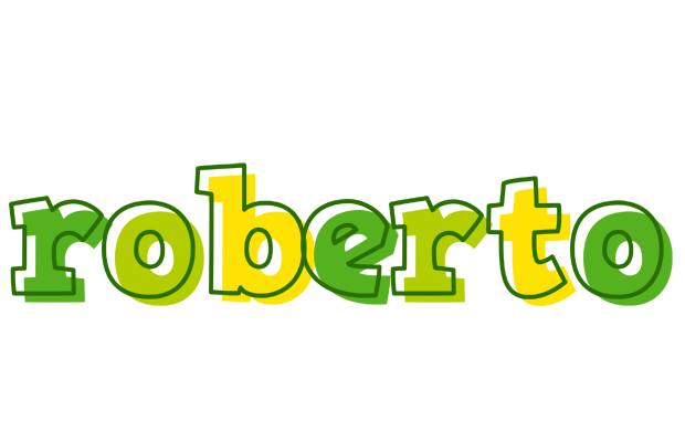 Roberto juice logo