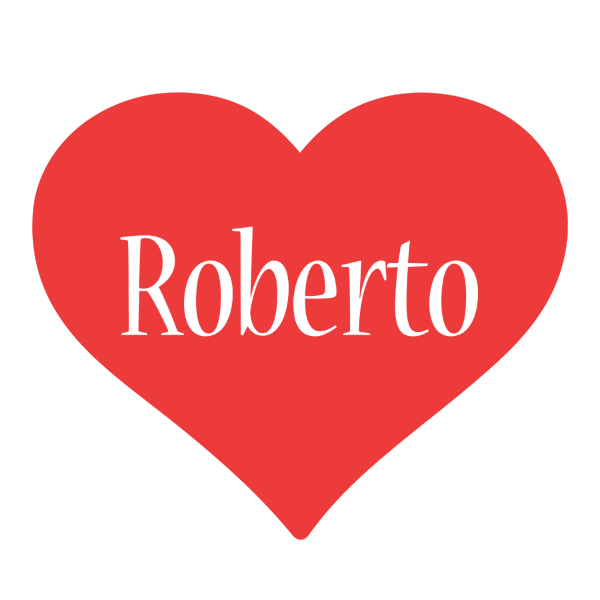 Roberto love logo