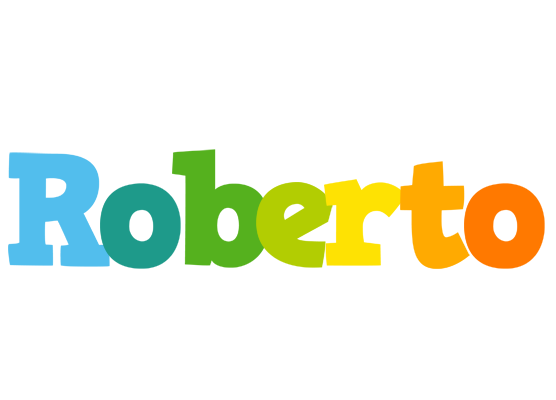 Roberto rainbows logo