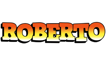 Roberto sunset logo
