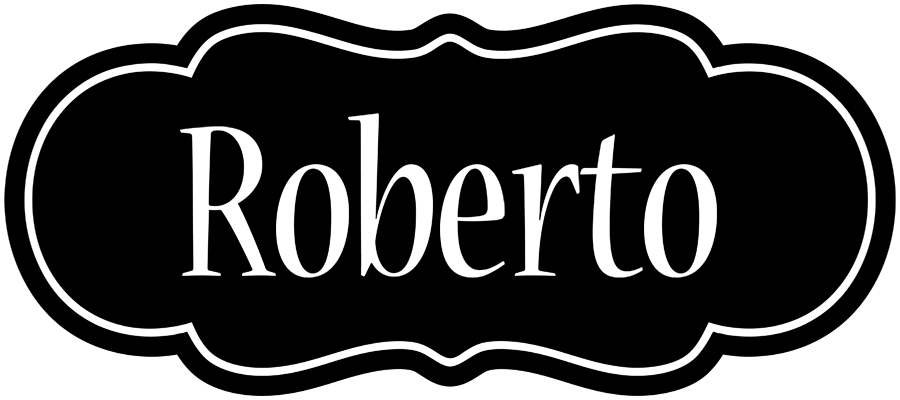 Roberto welcome logo