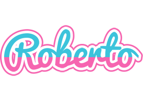 Roberto woman logo