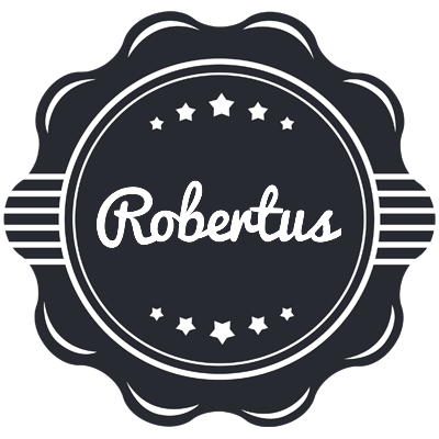 Robertus badge logo