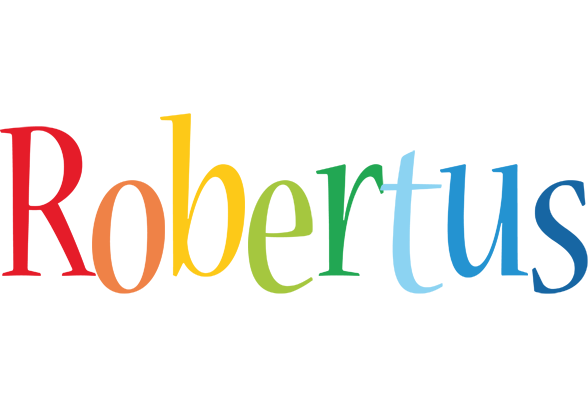 Robertus birthday logo