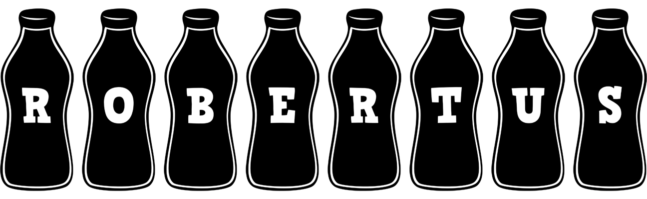 Robertus bottle logo
