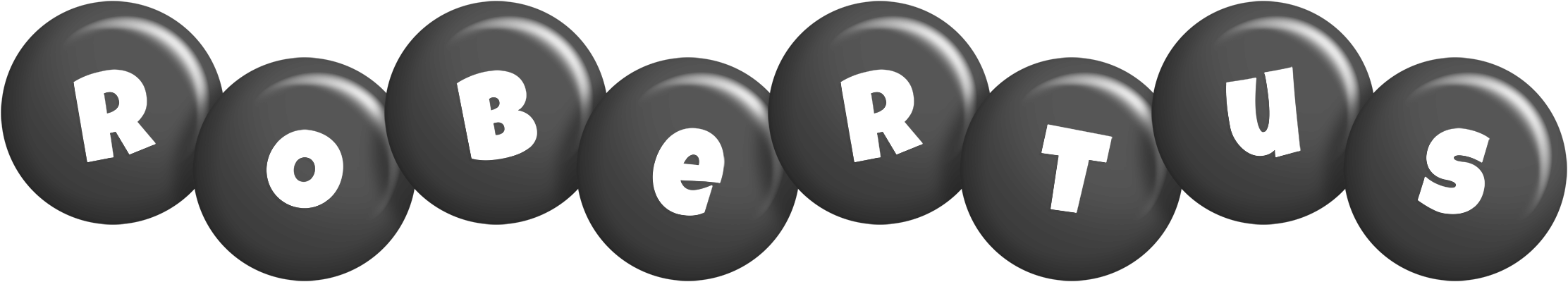 Robertus candy-black logo