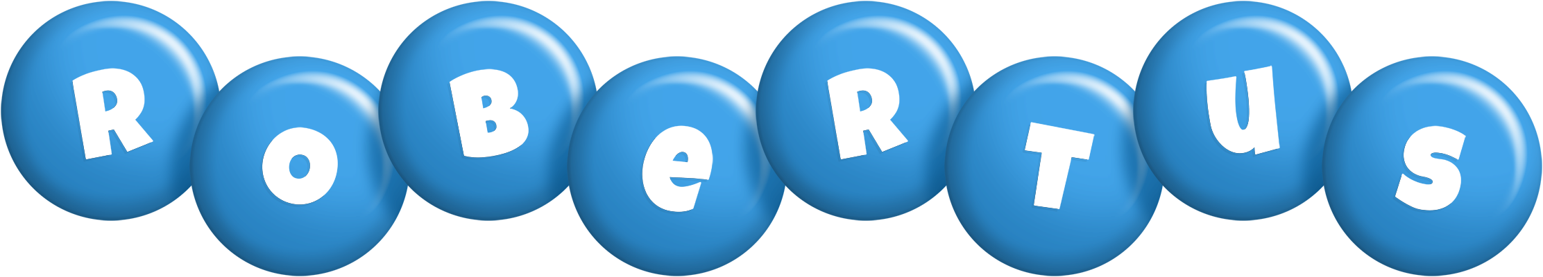 Robertus candy-blue logo