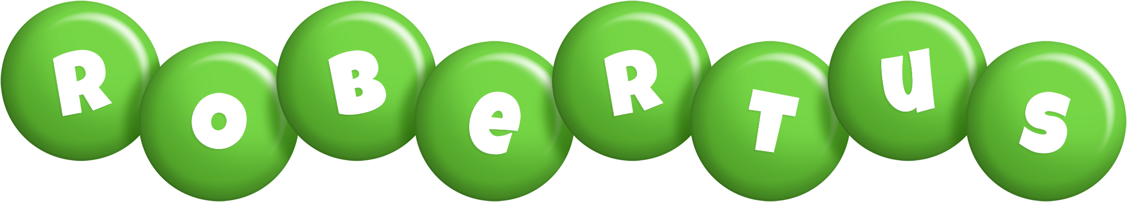 Robertus candy-green logo