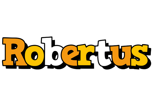 Robertus cartoon logo