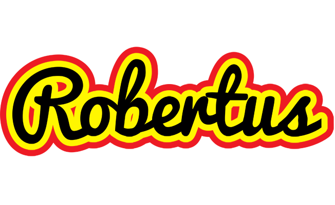 Robertus flaming logo